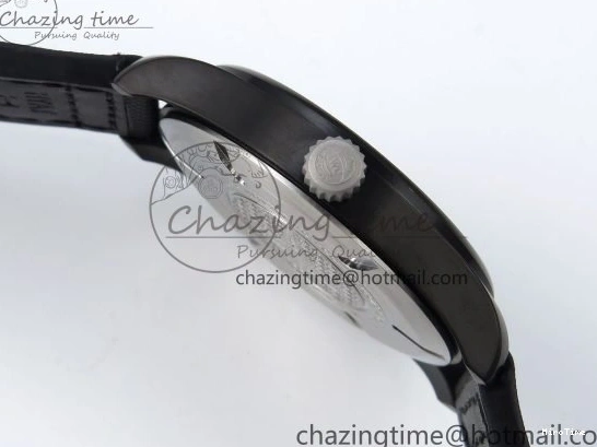 MIROTIME 0521 Pilot Black Ace BLSF 1:1 Best Edition White Lume Dial on Black Nylon Strap MIYOTA OnTrend 7021
